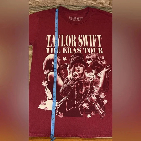 2023 Taylor Swift The Eras Tour Concert Short Sleeve Unisex Cotton T-Shirt Small - Picture 6 of 10